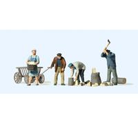 Preiser 10539 On the Farm Figure Set HO NEW