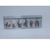 Preiser 10605 At The Potato Harvest 6 Figures Workers 1:87 H0 NEW In OVP