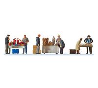 Preiser H0 10614 Figure Set Flea Market 2 1:87