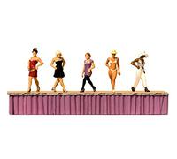 Preiser 10621 On the Catwalk (5) Exclusive Figure Set