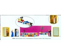 Preiser 10628 Trying On. With 2 Changing Rooms, H0