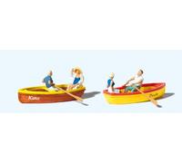 Preiser 10686 Rowing Boats HO 1:87