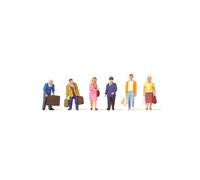 Preiser 10710 Travelers at the platform 1:87