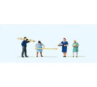 Preiser 10712 At The Bakery Figure Set HO NEW