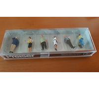 Preiser 10734 Waiting Train Travellers Figure Set (6)