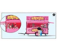 PREISER 10748 HO Scale Candy Shop With Characters (Already Built)