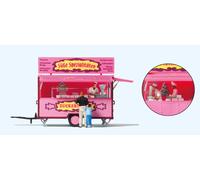 Preiser 10748 Sweets Sales Stand (3) Exclusive Figure Set