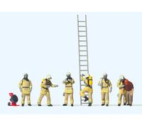 Preiser 10774 HO/OO Gauge Firemen in Breathing Apparatus (6) Excl Figure Set