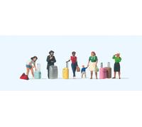 Preiser 10795 Modern Travellers (6) Exclusive Figure Set