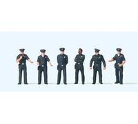 Preiser 10799 US City Police (6) Exclusive Figure Set HO