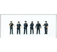 US City Police (6) HO/OO gauge Figures Preiser 10799