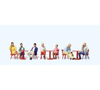 PREISER 10807 HO Scale Characters Sitting At The Bar (WLAN)