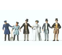 Preiser 12046 Train Driver And Fireman Ep.I Figure Pack HO NEW