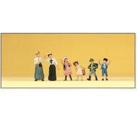 PREISER 12194 HO Scale Teacher And Students From The 1900s