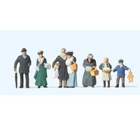 Preiser 12195 At the Christmas Fair 1900 (7) Exclusive Figure Set