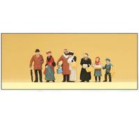 PREISER 12195 HO Scale 1900 Winter People