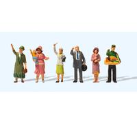 PREISER 12443 HO Scale Greeting Scene 1925 - 1930