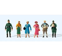 PREISER 12483 Scale Passanti And Police 1936