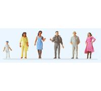 Preiser 14045 Passers By (6) Standard Figure Set