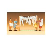 Preiser 14050 Women Hanging Laundry, H0, scale 1:87 Figure