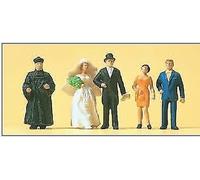 PREISER 14057 HO Scale Wedding With Protestant Priest