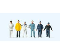 Preiser 14062 Ship's Crew (6) Standard Figure Set