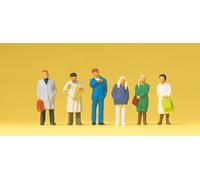 Preiser 14071 Gauge H0 Waiting travelers at the platform