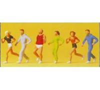 Preiser 14078 Joggers (6) Standard Figure Set