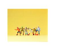 Preiser 14082 Mountain Climbers (6) Standard Figure Set OO Gauge