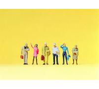 Preiser 14088 Waiting Passengers (6) Standard Figure Set