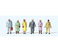 Preiser 14090 Pedestrians (6) Standard Figure Set