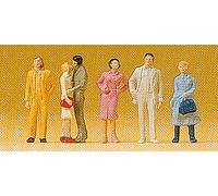 Preiser 14137 Pedestrians (6) Standard Figure Set