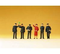 Preiser 14141 Personal Train (6) Standard Figure Set HO Ho 1:87
