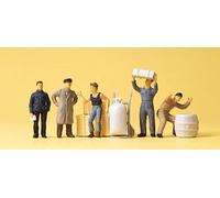 Preiser 14147 HO 1/87 At the Goods Shed Set of Figures/People