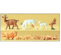 PREISER 14162 HO Scale Pigs And Goats