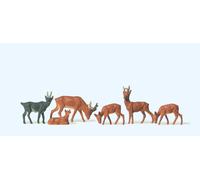 Preiser 14178 Reindeer (6) Standard Figure Set HO