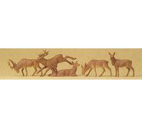Preiser Standard Figure Set 14179 - Stags (5) - HO/OO Gauge - Hand-painted