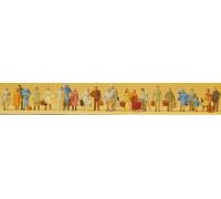 Preiser 14401 Standing/Walking Passengers (24) Standard Figure Set