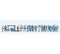 Preiser 14403 Track Workers 24 Figures Figure Pack HO NEW