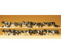 Preiser 14408 Black/White Cows (30) Standard Figure Set