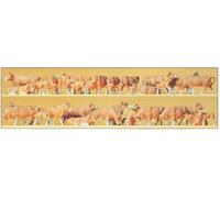 PREISER 14409 HO Scale Assorted Cows