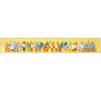 PREISER 14416 HO Scale Sitting People With Various Leg Positions Pieces 48