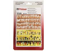 Preiser 16326 Unpainted Figure Set Tradespeople Package(120) HO Model Figure