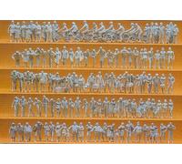 PREISER 16337 HO Scale Assorted Travelers And Passers 120 Coloring Pieces