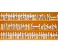 Preiser 16339 Emergency Services (60) Unpainted Figures