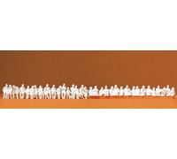 Preiser 16349 Bus/Train Seated Passengers (36) Unpainted Figures HO