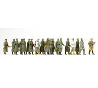 Preiser 16578 German Prisoners of War, unpainted, H0