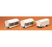 PREISER 20007 HO Scale Set Three Circus Animal Cars