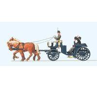 Preiser 24606 Prominence In The Carriage, Ready-Made Model, H0