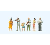 Preiser 24662 H0 scale 1:87 At the Shooting Gallery
